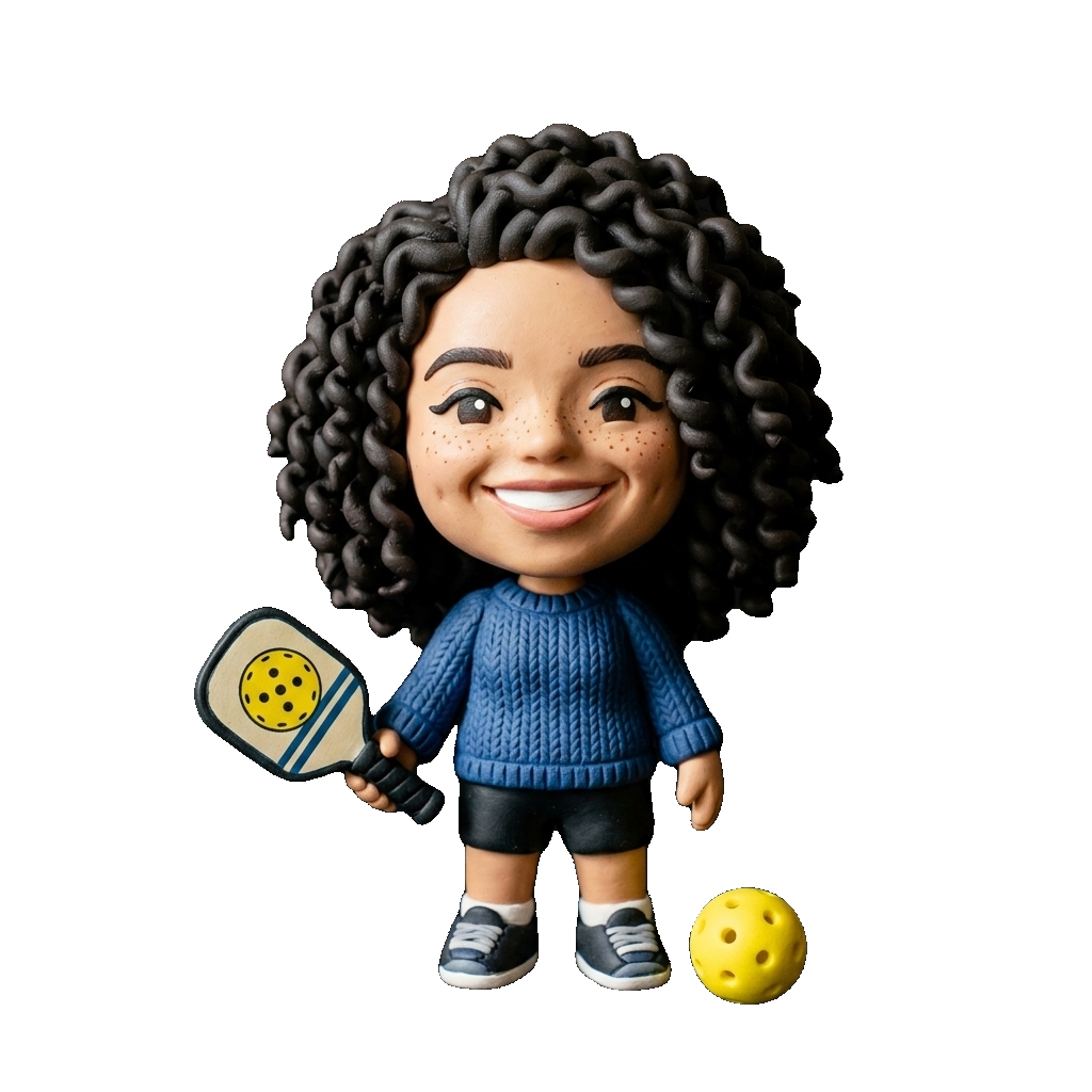 Person 1 as Pickleball