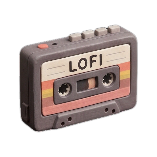 Clay lofi bear sticker 05