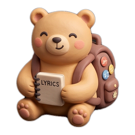 Clay lofi bear sticker 12