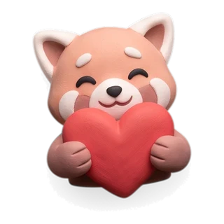 Clay Studio red panda example 3