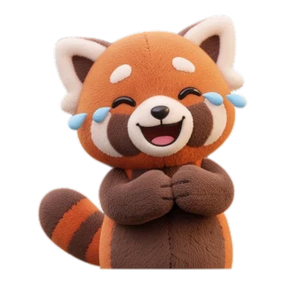 Plush Toy red panda example 1